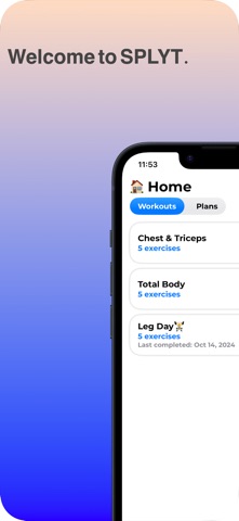 SPLYT: Lifting Splits Screenshot 1 of 6