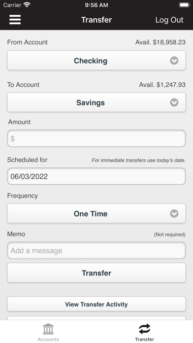 SUNY Fredonia FCU Mobile Screenshot