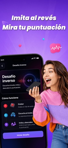 Reverse Audio – Voice Reverser iPhone screenshot 2