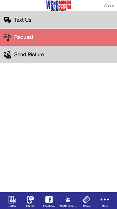 WSAR 1480AM 95.9FM iPhone screenshot 2 - News app