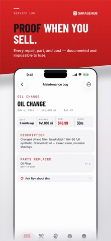 GarageHub: Car Maintenance screenshot