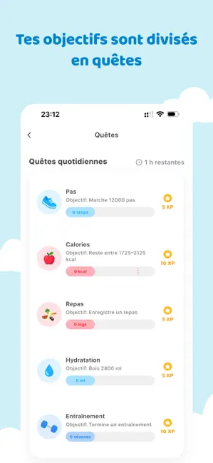 Kojo: Régime & Suivi Calorique iPhone screenshot 3