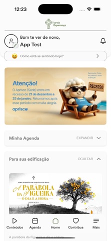 Esperança App Screenshot 1 of 5