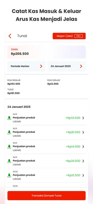 Kasir Warung iPhone screenshot 6