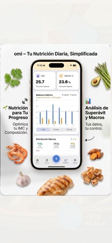 OMI: Calorie Counter iPhone screenshot