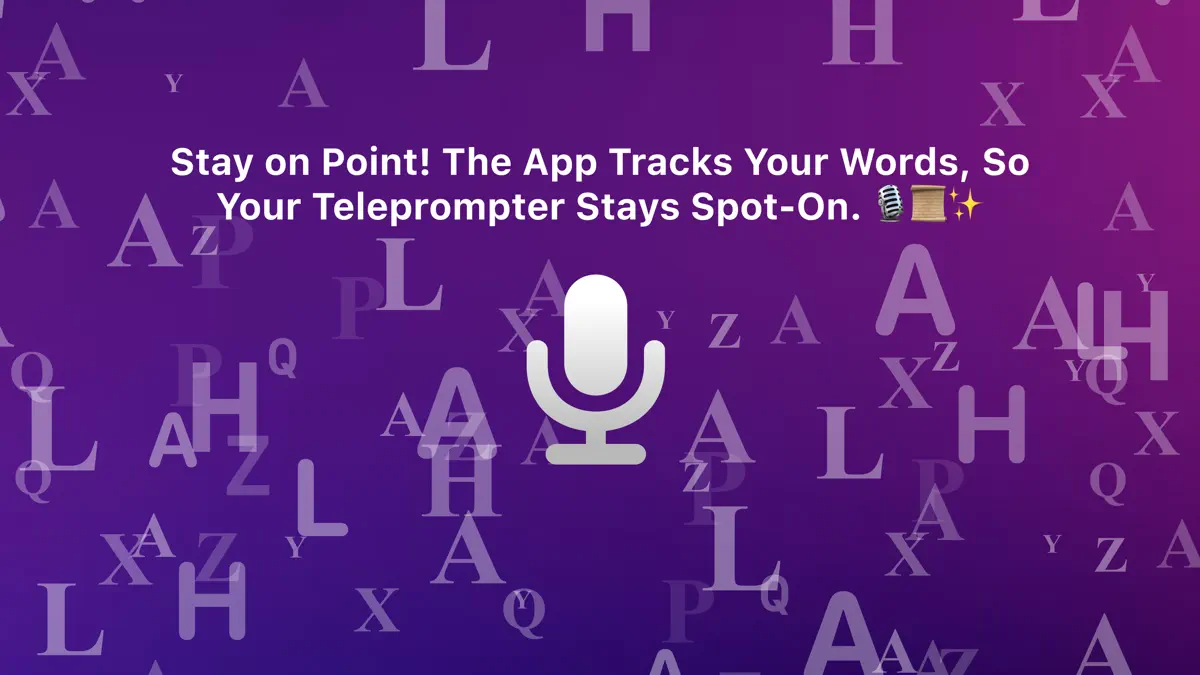 Spatial Teleprompter screenshot 2