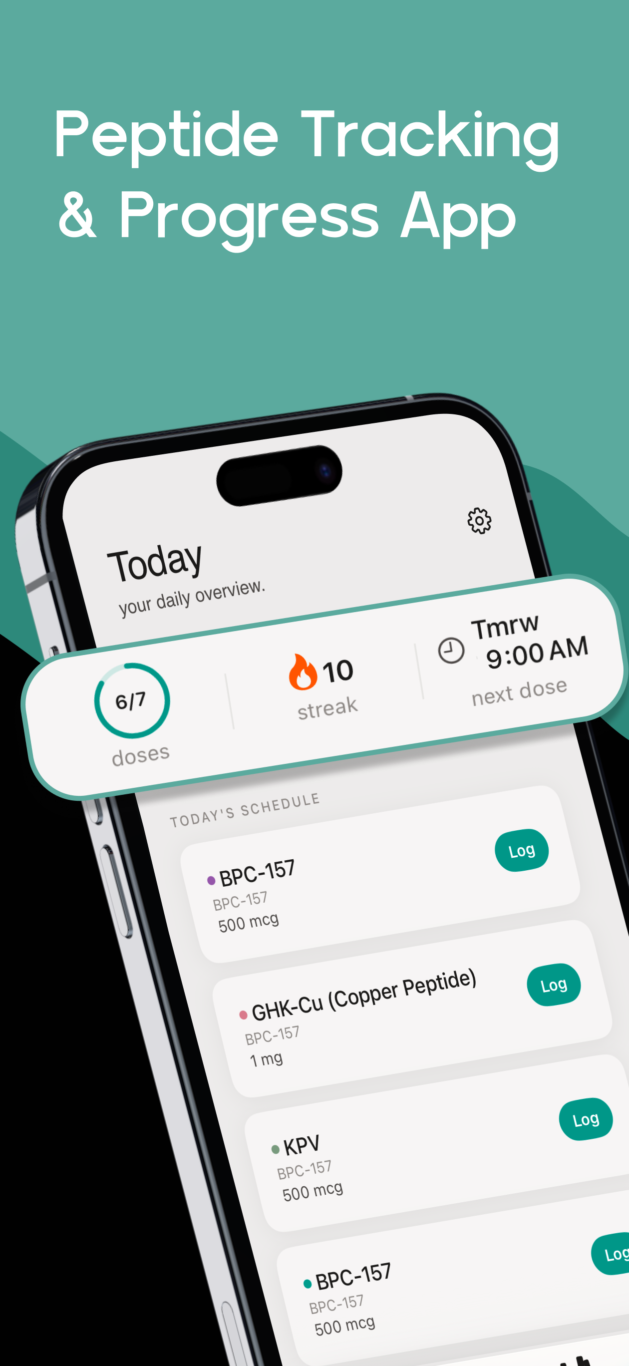 PeptidePal – Peptide Tracker