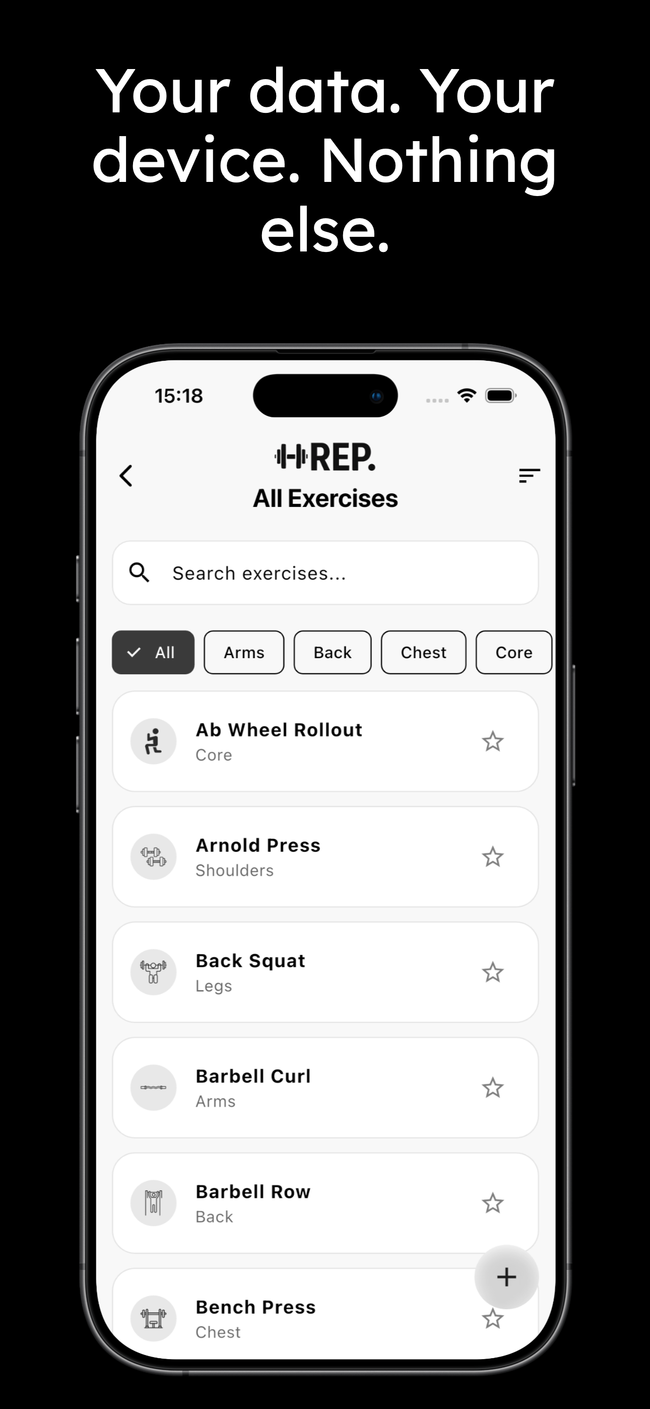 REP. - Smart Strength Tracker screenshot 8