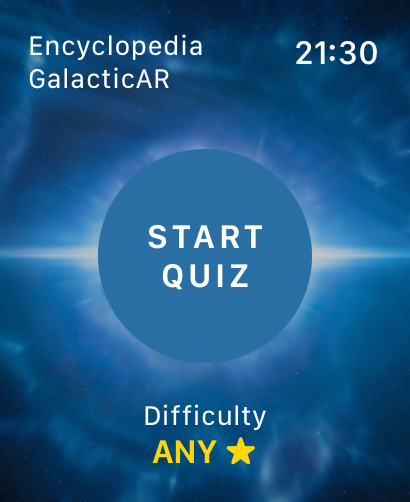 GalacticAR: Space Sim & Quiz