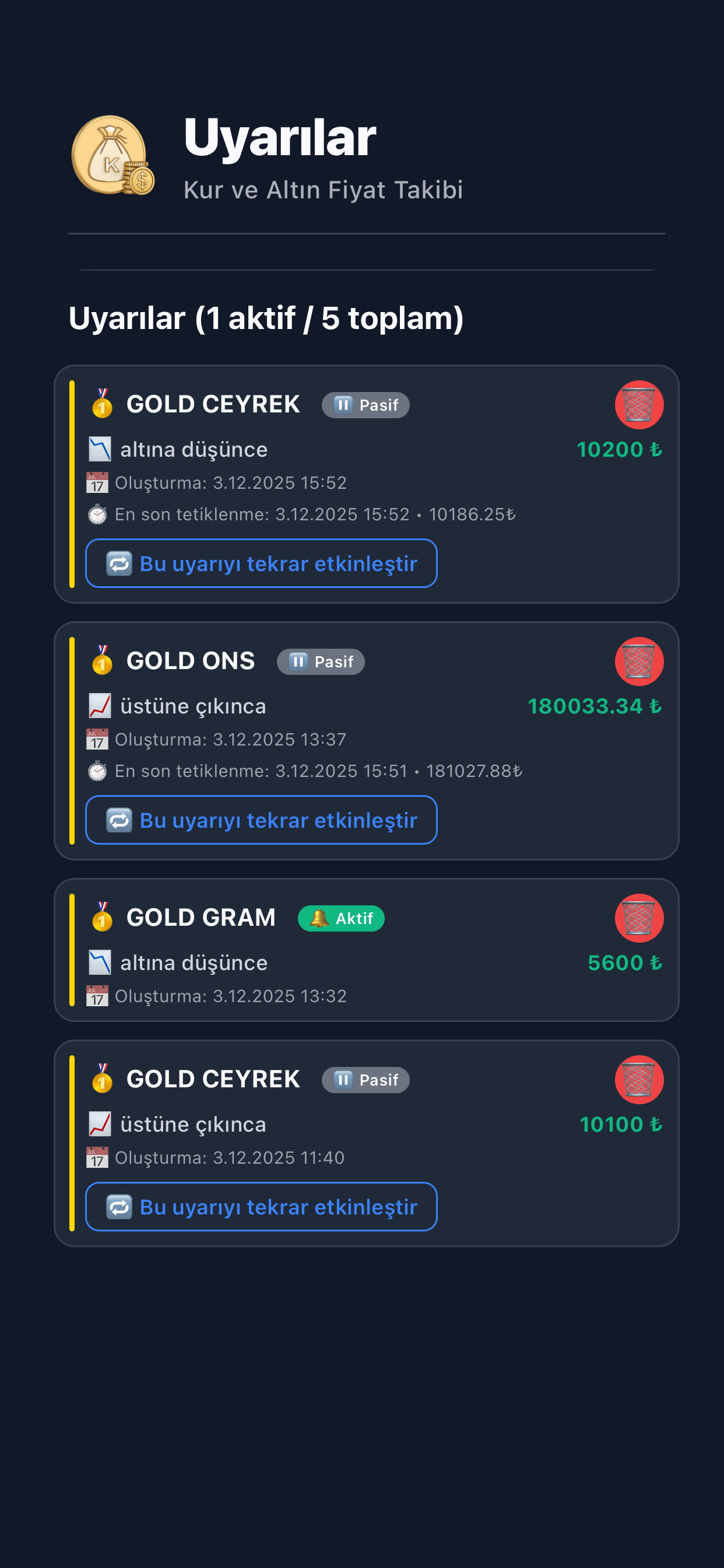 Kurmatik – Currency & Gold screenshot 5