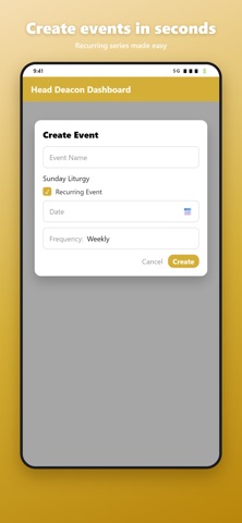 Oikonomia - Deacons App iPhone screenshot