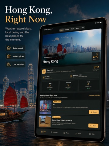 Hong Kong Travel Guide .. iPad screenshot