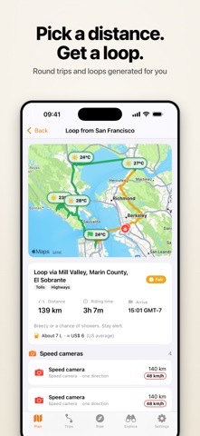Riders Compass: Motorcycle GPS Screenshot 3 of 7