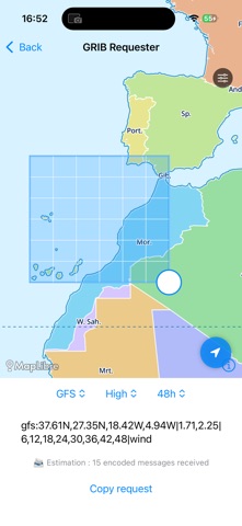 reChain Grib screenshot