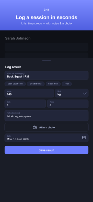 Coach Track App Screenshot 3 of 4