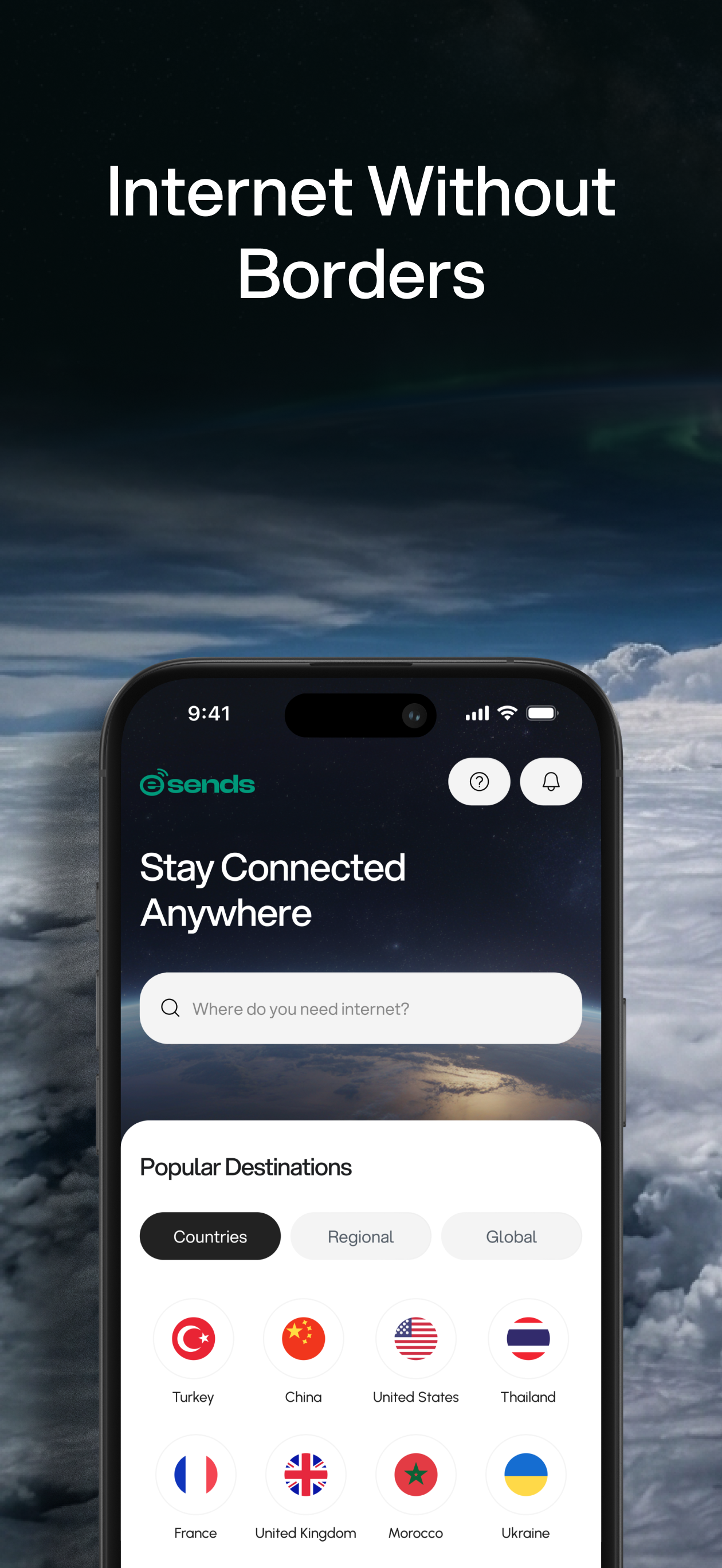 eSends screenshot 2
