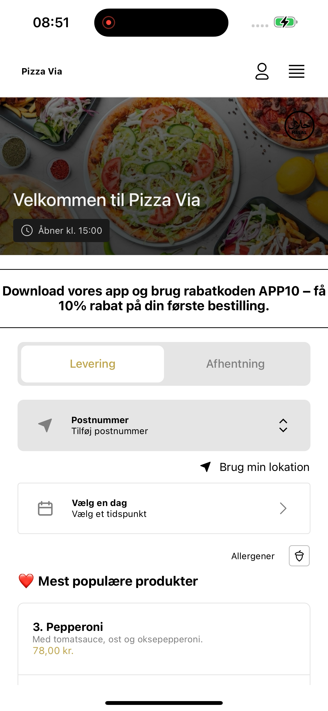 Pizza Via screenshot 5