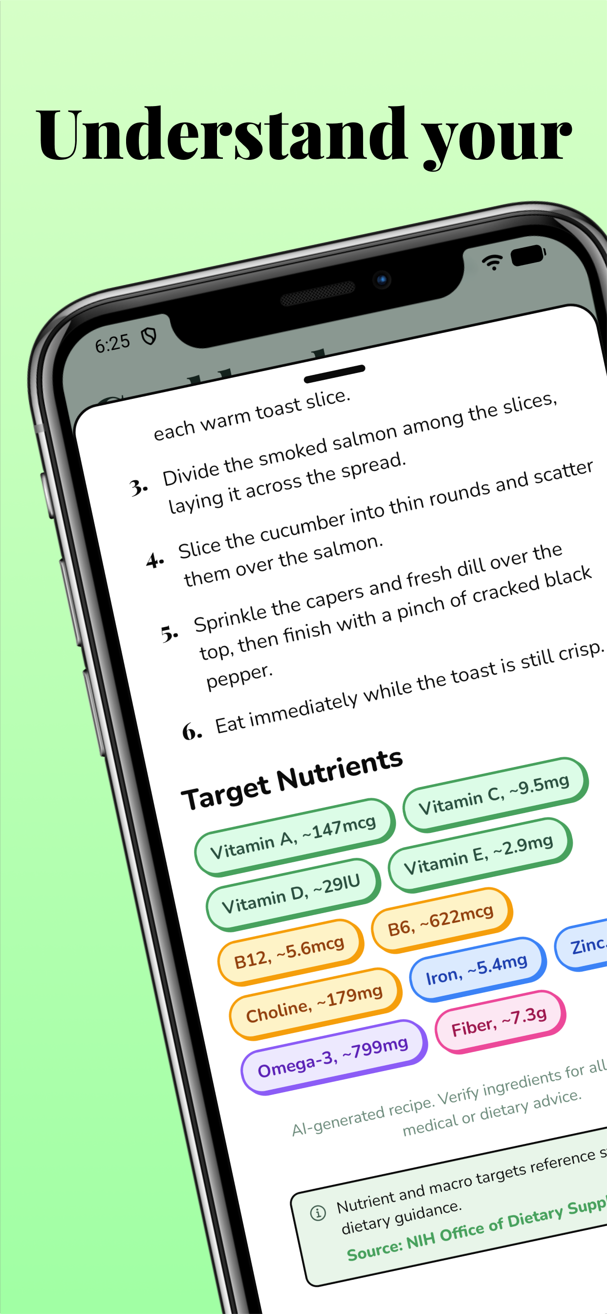 Tailored Nutrition screenshot 4