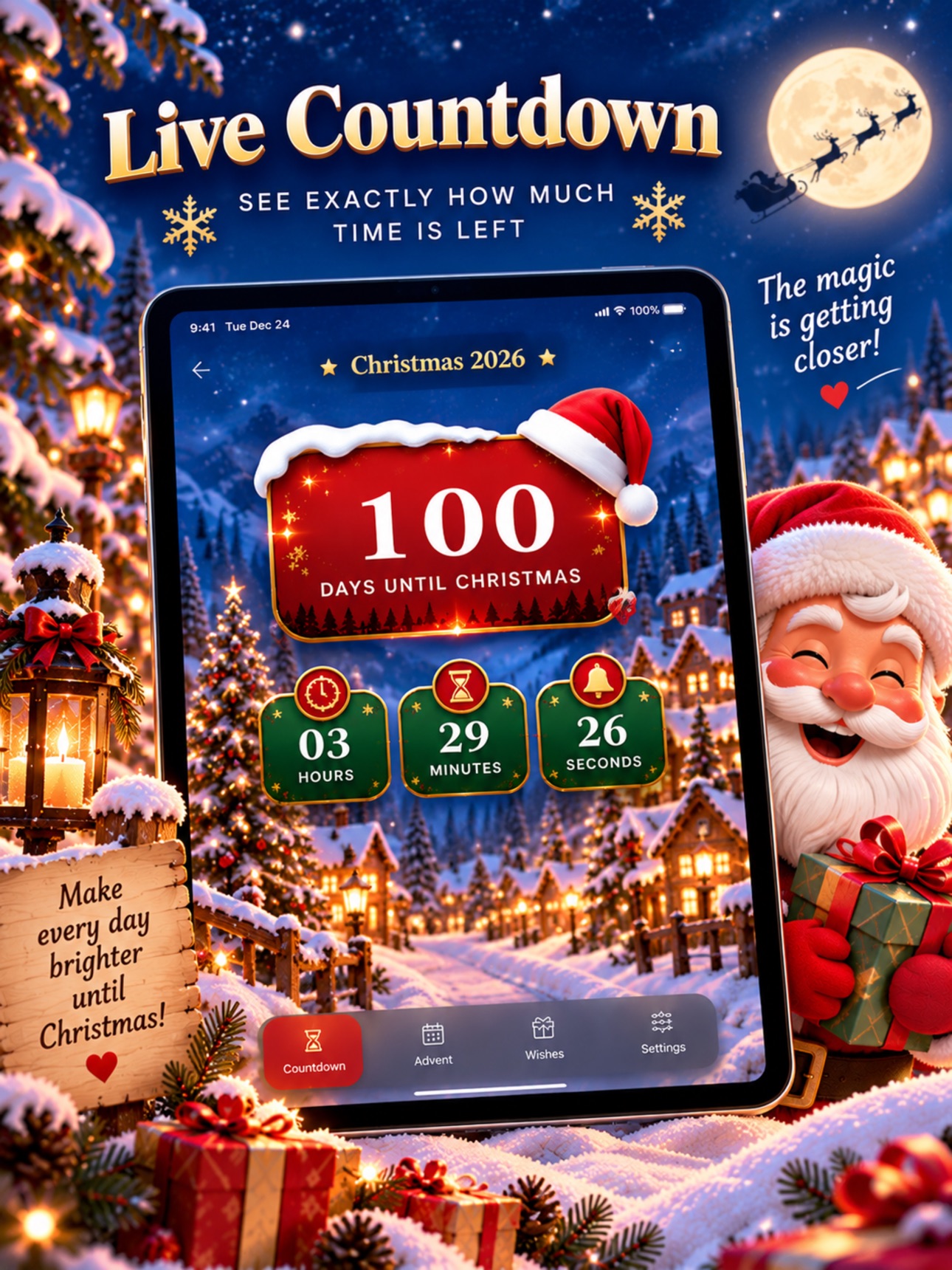 Screenshot 6 of Christmas Countdown: Santa