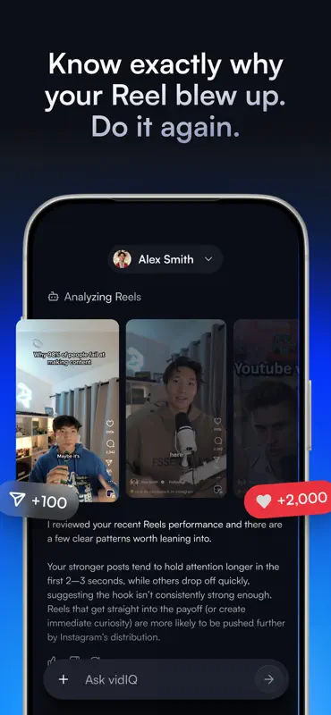 vidIQ for YouTube & Instagram screenshot 10 of 10