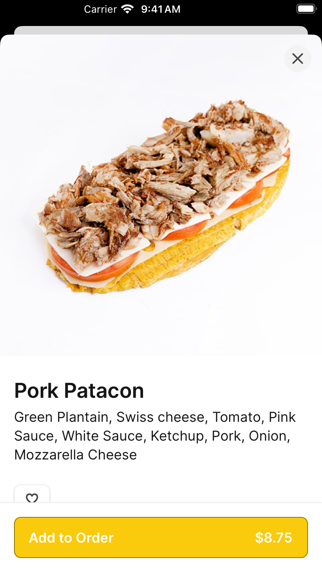 Banana King To Go iPhone screenshot 3 - Food & Drink app