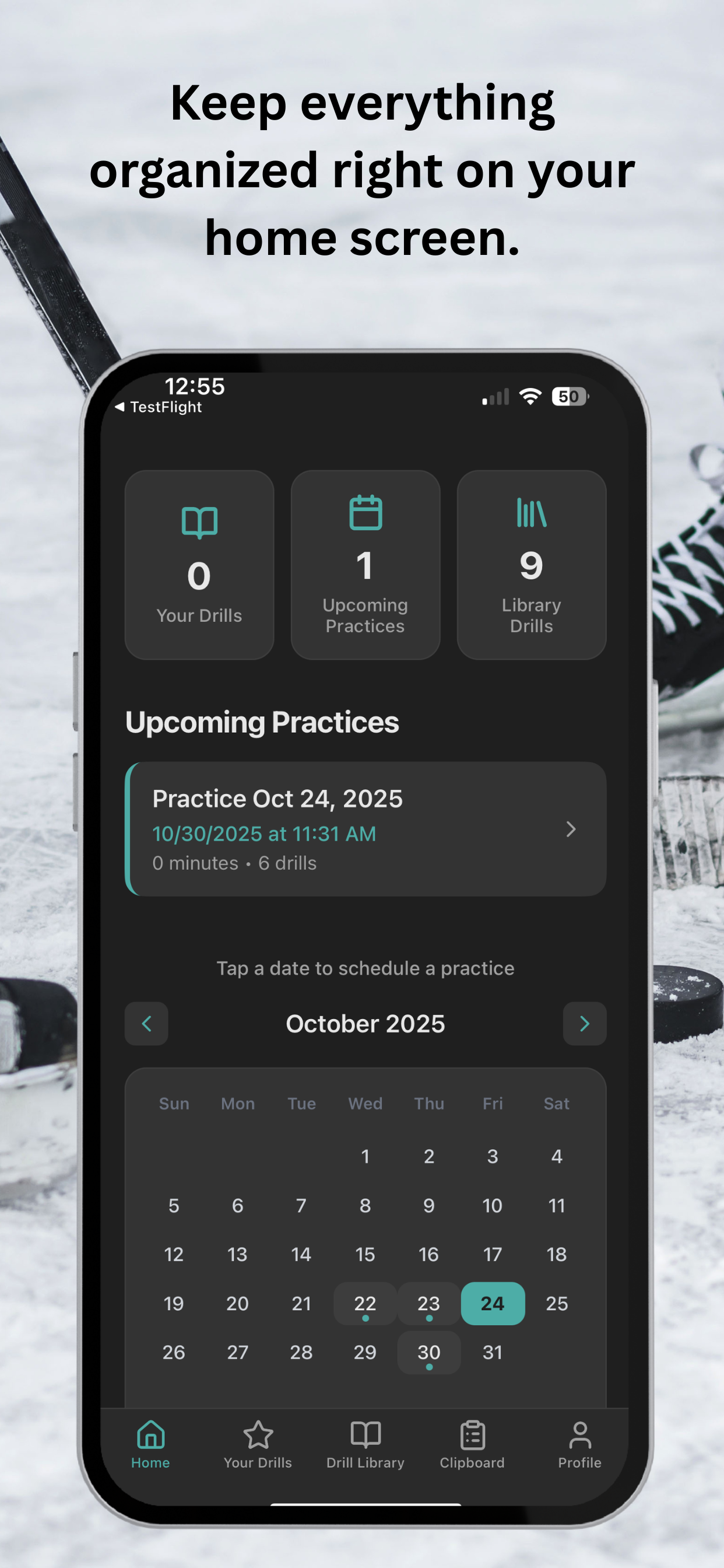 Practice Pro Hockey screenshot 4