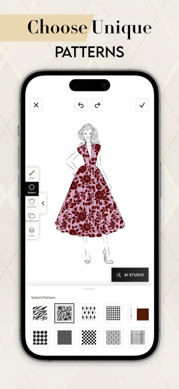 Fashion Design Clothes: Sketch screenshot 5 of 7