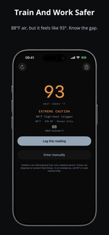 Swelter: Heat Index iPhone screenshot