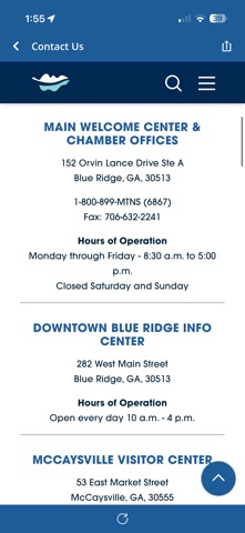 Visit Blue Ridge, GA! screenshot