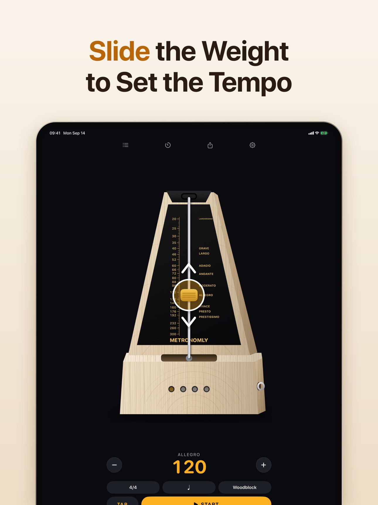 Screenshot 4 of Metronome & Tempo - Metronomly