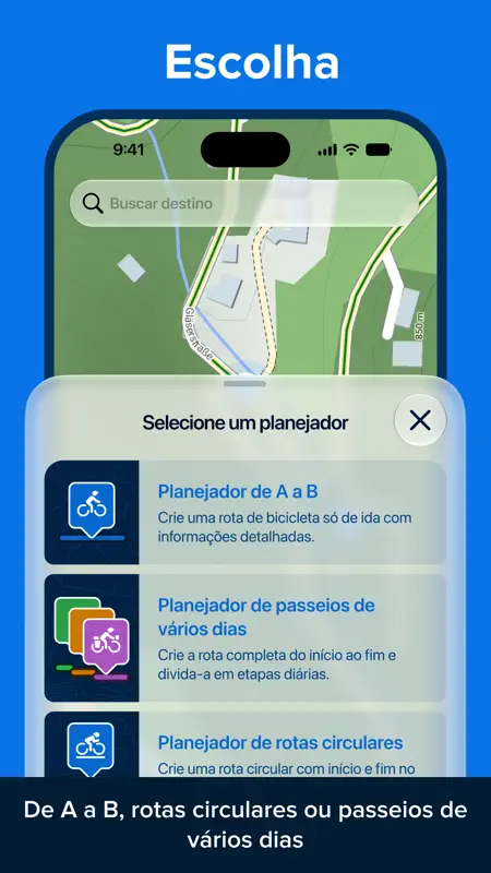 Bikemap: Percurso de bicicleta screenshot 2 of 8