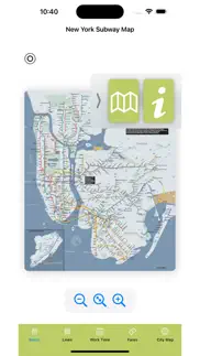new york subway map iphone screenshot 3