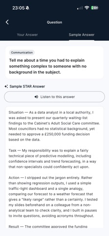Interview Coach UK screenshot