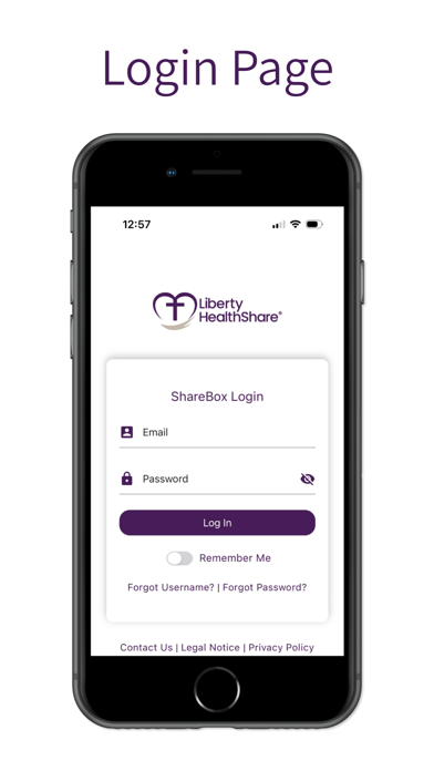 Liberty HealthShare Screenshot