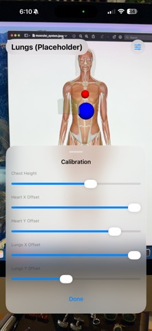 EGK OrganLens AR screenshot
