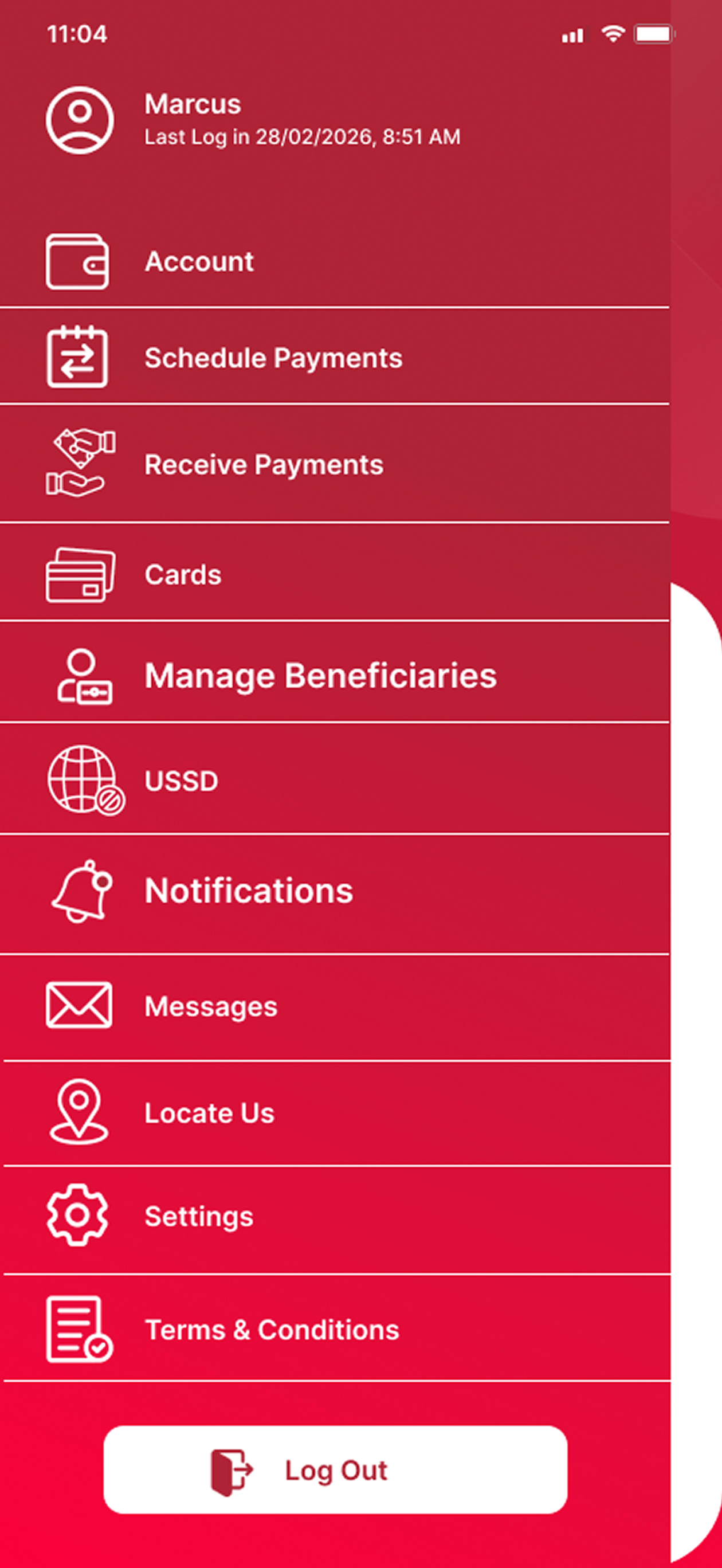 VistaOnlineMobile screenshot 4