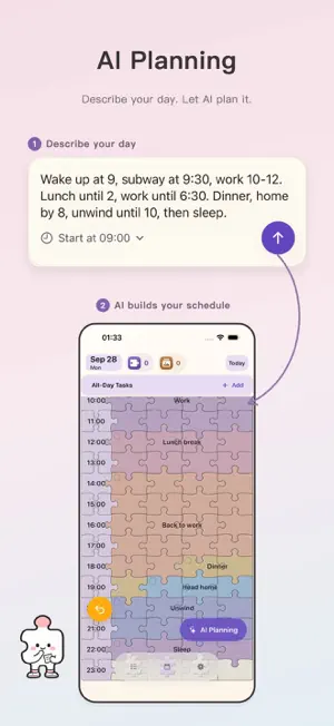 PiecePlan: AI Daily Planner screenshot 1