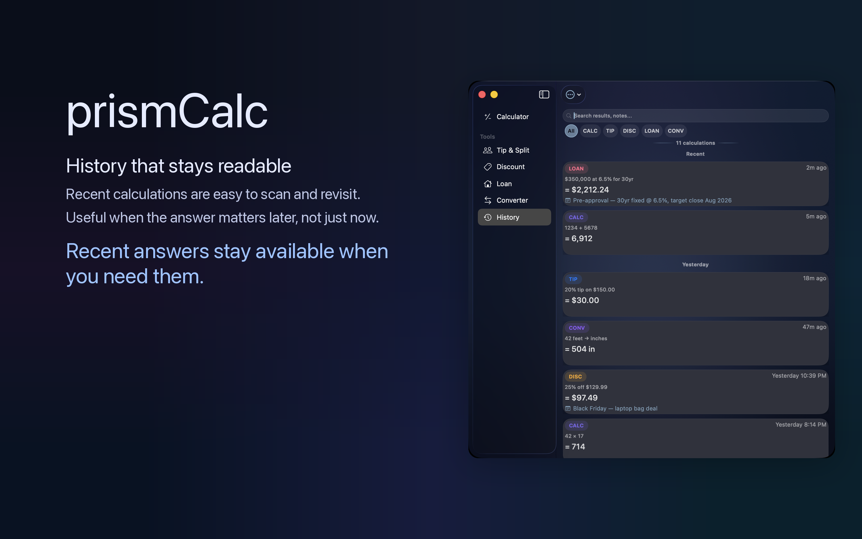 prismCalc screenshot 31