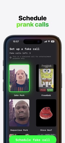 Incoming Call: John Pork Prank screenshot