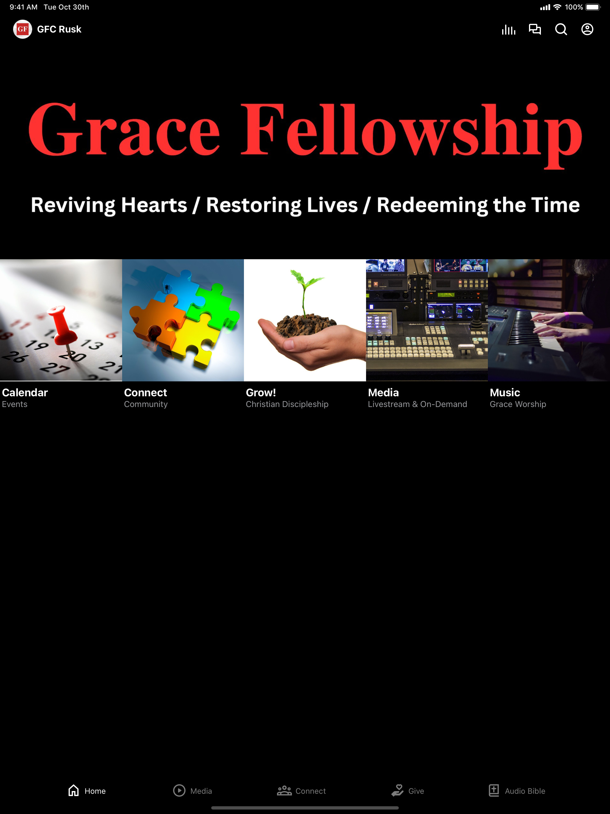 Grace Fellowship Rusk screenshot 4