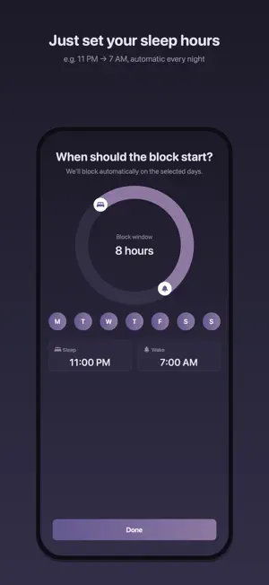 Let Me Sleep: Bedtime Blocker screenshot 2