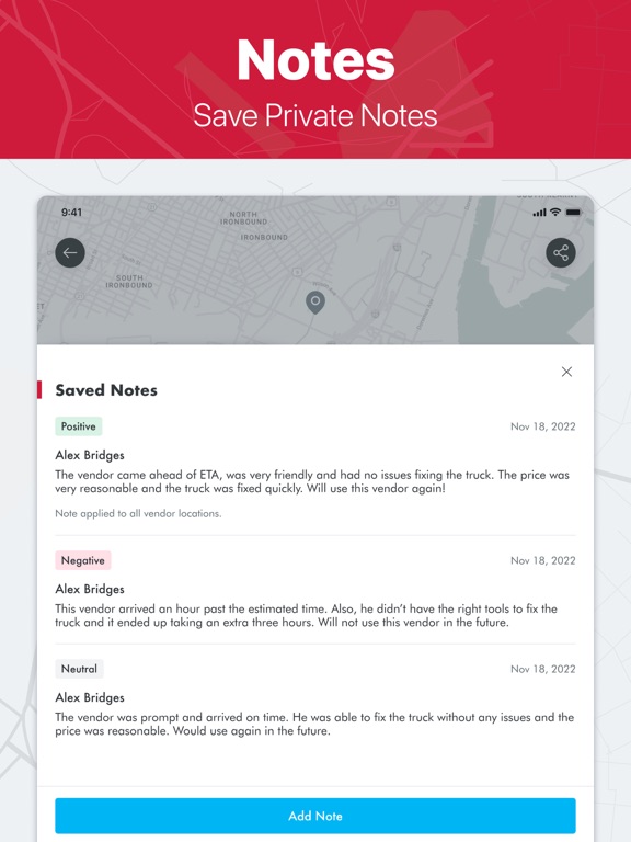 Find Truck Service® | Trucker iPad screenshot 7 - Navigation app