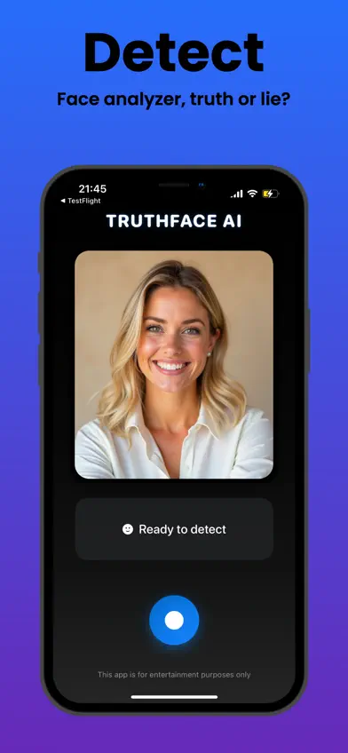 TruthFace AI: Face Analyzer screenshot 1