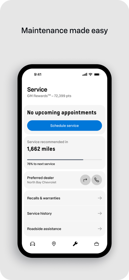 myChevrolet 的 App Store 截图 7