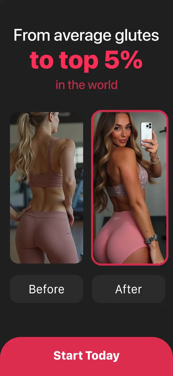 Screenshot #1 pour Booty AI: Butt Workout Planner