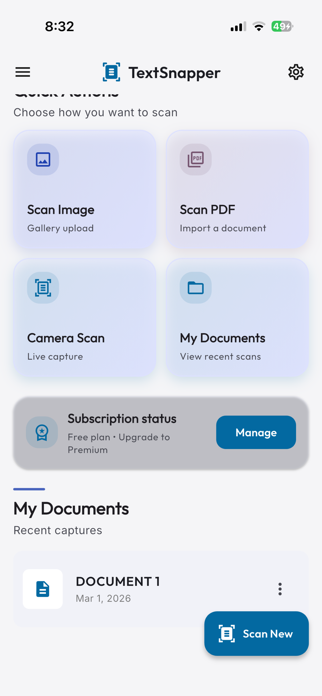 TextSnapper–OCR Text Scanner Screenshot 5 of 5