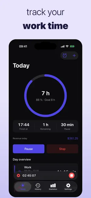 Hours Tracker: Tyempo screenshot 1