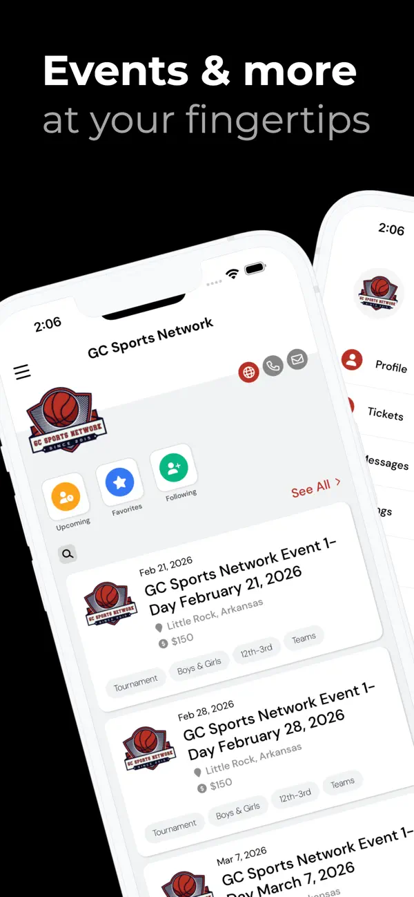 Screenshot #1 pour GC Sports Network