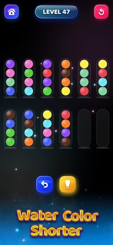 Water color Sorter screenshot