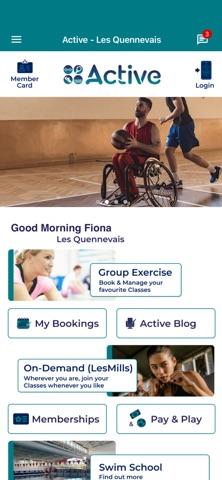 Active Jersey app screenshot 2